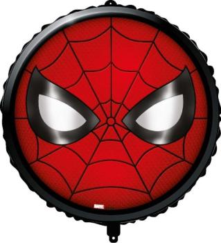 Globo de foil con cara de Spiderman de 18" con peso Decorata Party