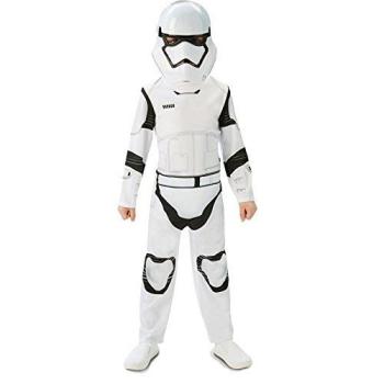 Fato Stormtrooper Clássico 7-8 Anos Rubies UK