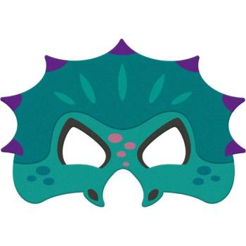 Máscara de fieltro de dinosaurio Folat
