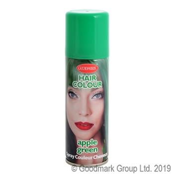 Tinte para el Peluca en spray verde Goodmark