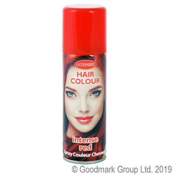 Tinte para el Peluca en spray rojo Goodmark