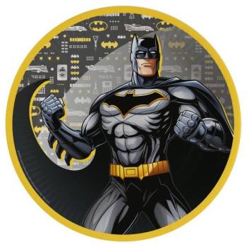 Platos 23cms Batman Gotham City Amscan