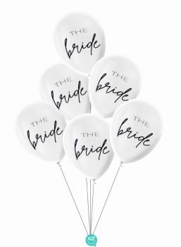 6 globos de despedida de soltera de 11" The Bride XiZ Party Supplies