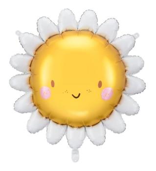 Globo de foil con sol sonriente PartyDeco