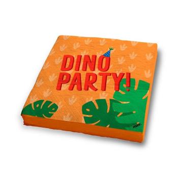 Servilletas de fiesta de dinosaurios Maverick