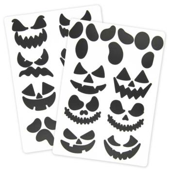 Stickers Assustadores de Halloween Tim e Puce