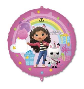 Balão Foil 18" Casa das Bonecas da Gabby com Peso Decorata Party