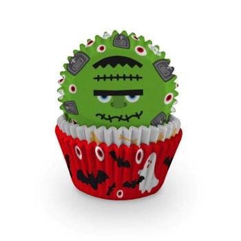 Cápsulas de cupcakes de personajes de Halloween Anniversary House