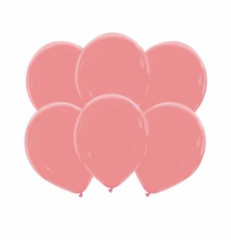 6 Balões 32cm Natural - Rosa Velho XiZ Party Supplies