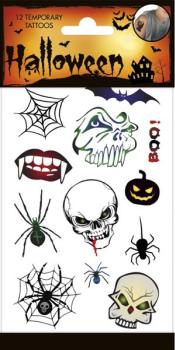 Tatuagens Terríficas de Halloween Funny Products