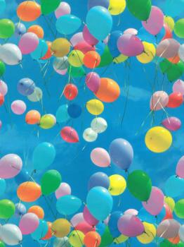 Rolo Papel de Embrulho Balões XiZ Party Supplies