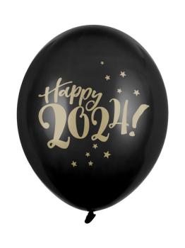 Balões Látex Happy 2024 PartyDeco