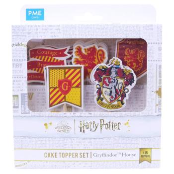 Topper para cupcakes de Harry Potter Gryffindor PME