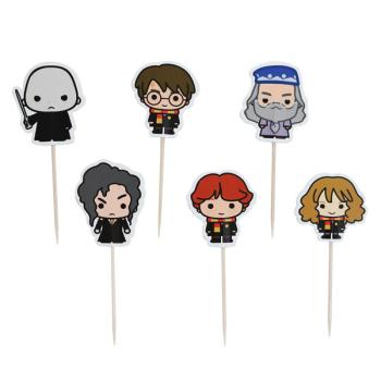 Formas e Topos de Cupcake Personagens Harry Potter PME