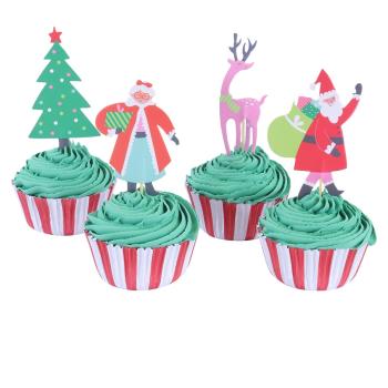 Formas e Topos de Cupcake Oficina do Pai-Natal PME