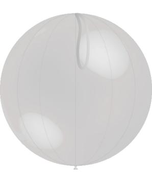Saco de 10 Punch-Ball 45 cm - Branco XiZ Party Supplies