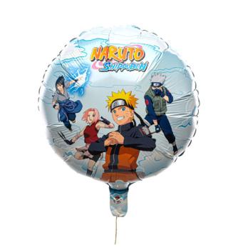 Balão Foil Redondo 18" Naruto Chaks