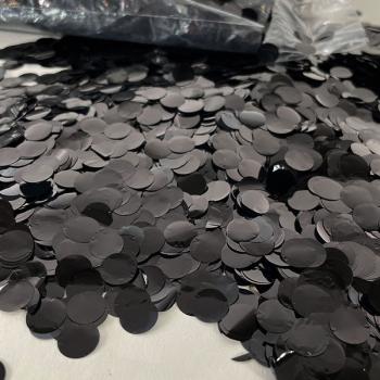 Confeti Foil Redondo 15 gramos - Negro XiZ Party Supplies