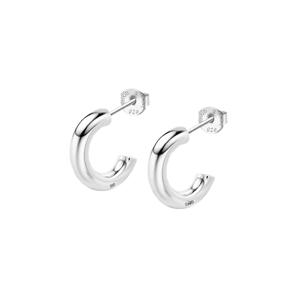 Trio de Brincos Ponto de Luz Cristal Prata 925 - Danzi: Berloques e