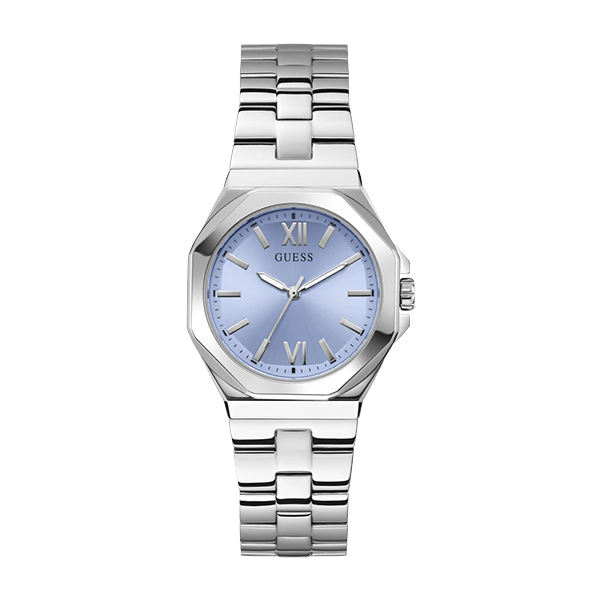 Guess Relógio Cosmo Prateado | Dressinn