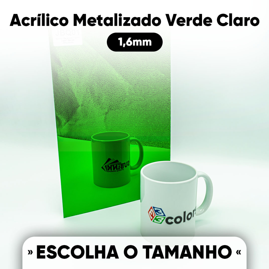 ACRILICO METALIZADO VERDE CLARO 1,6mm