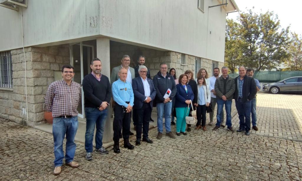 IdanhaaNova Município e freguesias reuniram com a GNR Reconquista