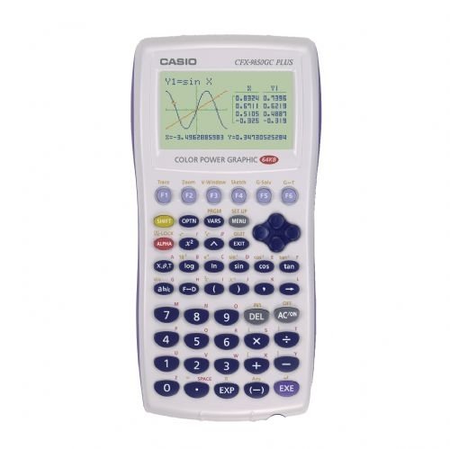 Casio CFX-9850GC Plus calculadora PC Calculadora gráfica Branco