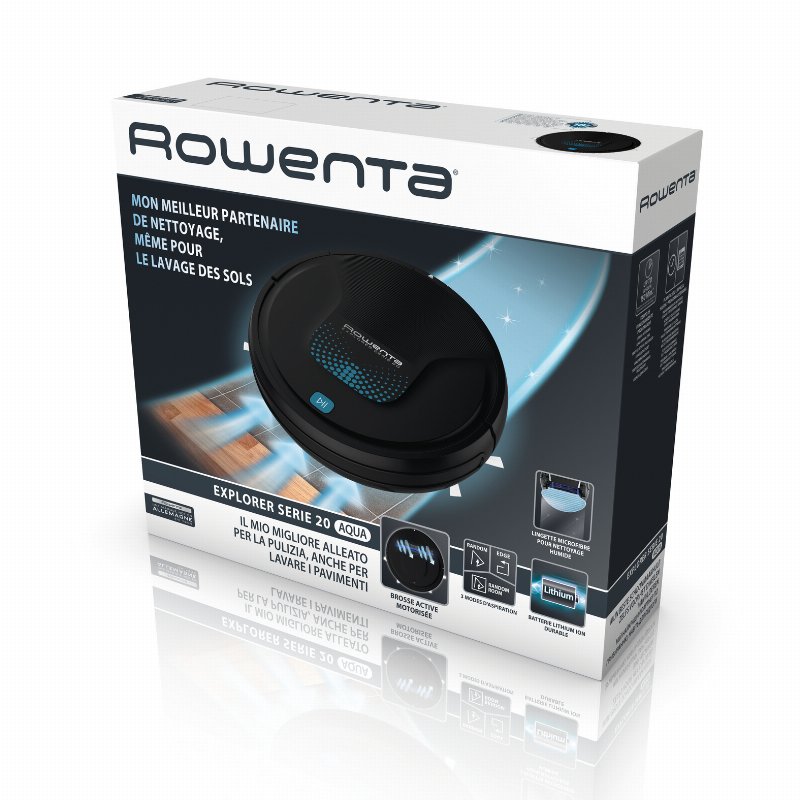 Rowenta Explorer RR6871WH Aspirador Robot