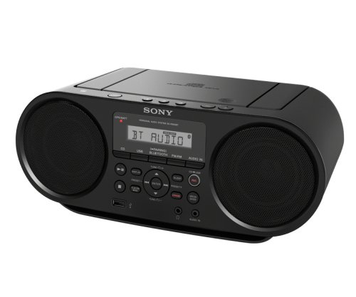 Rádio Sony ZS-RS60BT 4 W Preto
