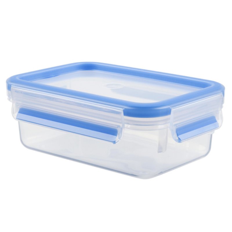 Tefal K30212 caixa de armazenamento de comida Retangular 1 l Azul, Transparente 1 unidade(s)