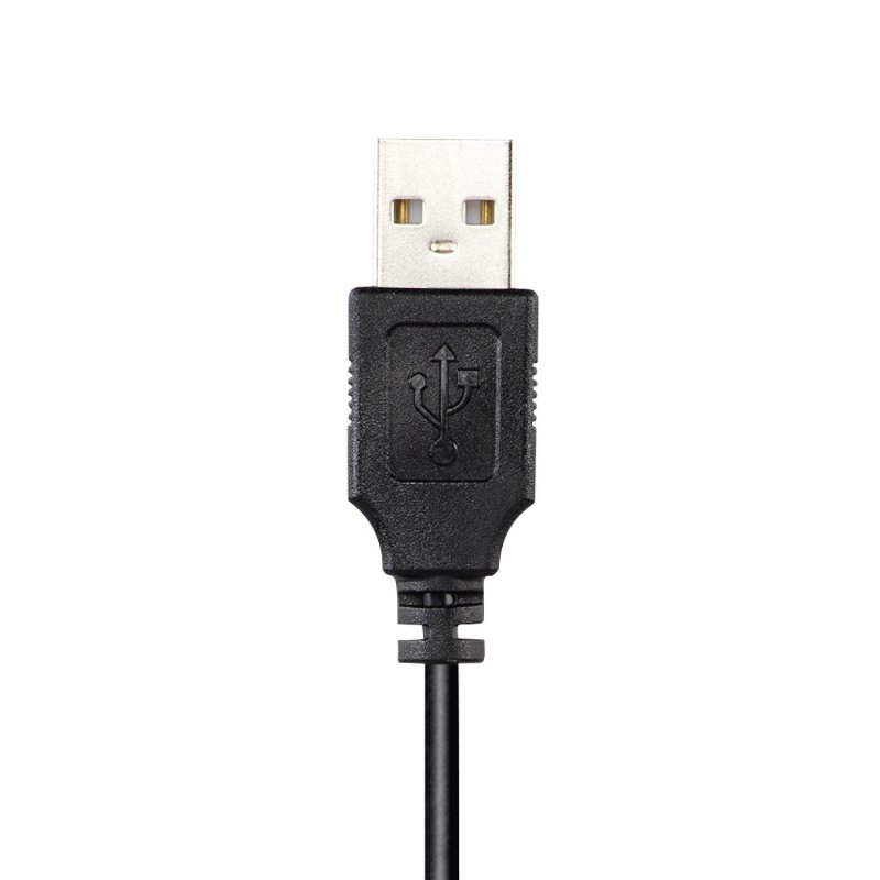 Hama HS-USB300 Auscultadores Gorro USB Type-A Preto