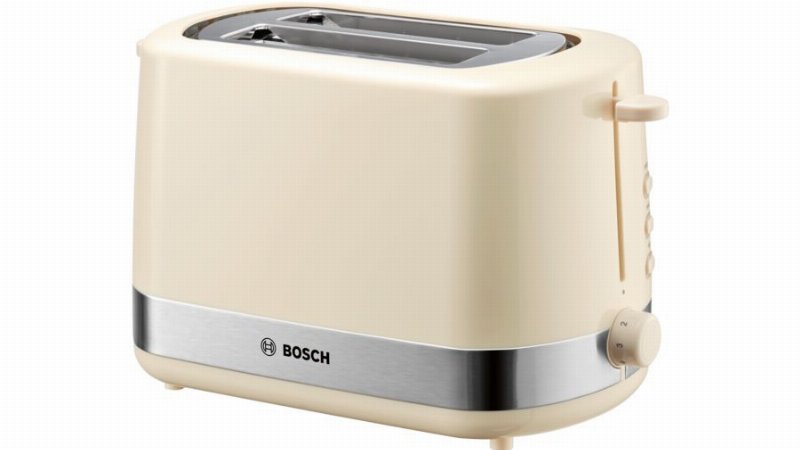 Bosch TAT7407 torradeira 2 fatia(s) 800 W Bege