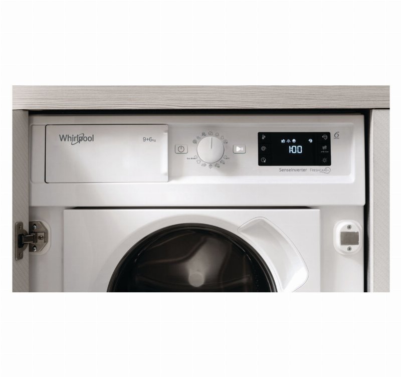 Whirlpool BI WDWG 961484 EU Máquina de lavar e secar Encastre