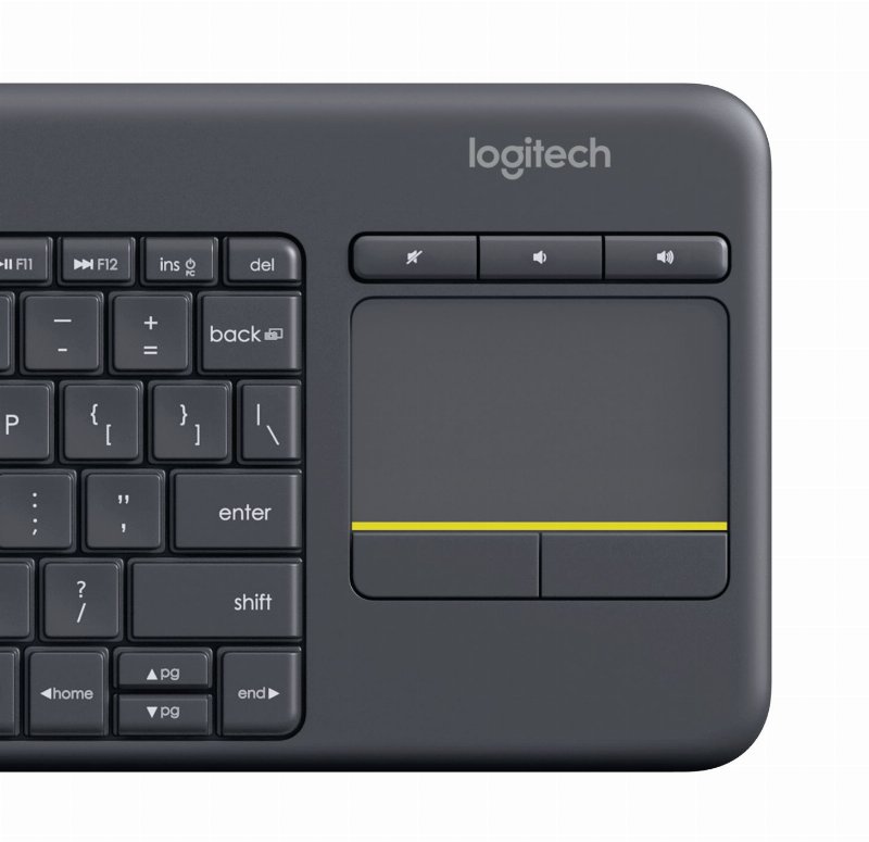 Logitech K400 Plus teclado RF Wireless QWERTY