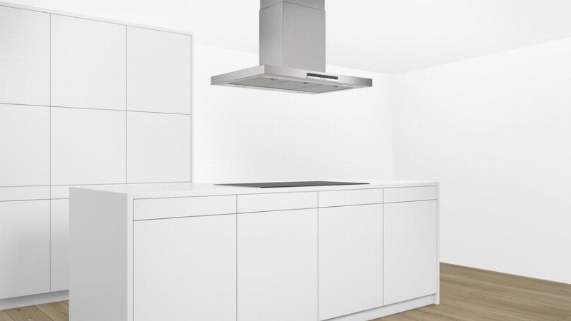 Bosch Serie 4 DIB97IM50 exaustor cozinha Ilha 754 m3/h B