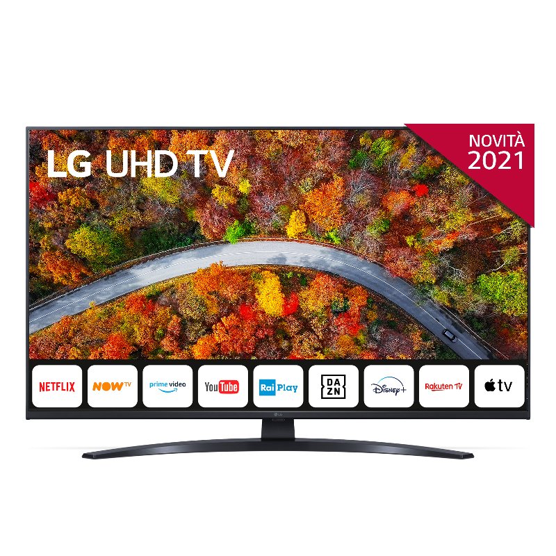 LG 43UP81006LR 43 Polegadas 4K Ultra HD Smart TV