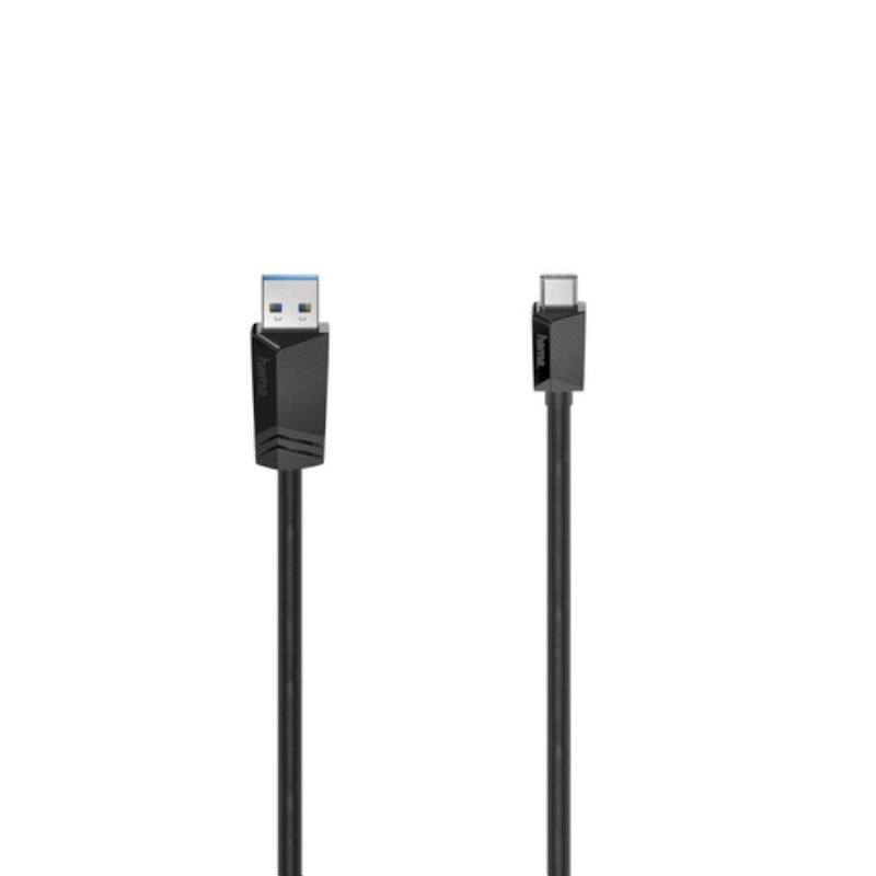 Hama 00200652 cabo USB 1,5 m USB 3.2 Gen 1 (3.1 Gen 1) USB C USB A Preto