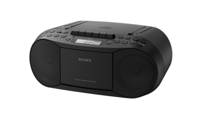Sony CFD-S70 Leitor de CD pessoal Preto
