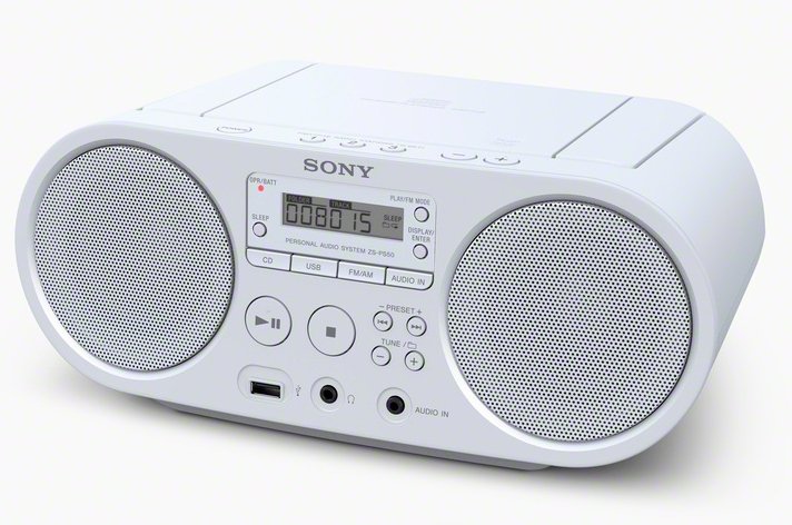 Rádio Sony ZS-PS50 4 W Branco