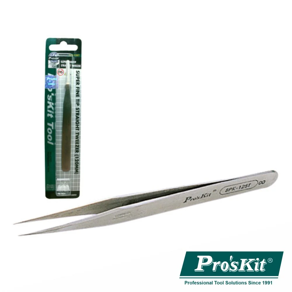Pinça Pontas Finas Pontiagudas 120mm PROSKIT