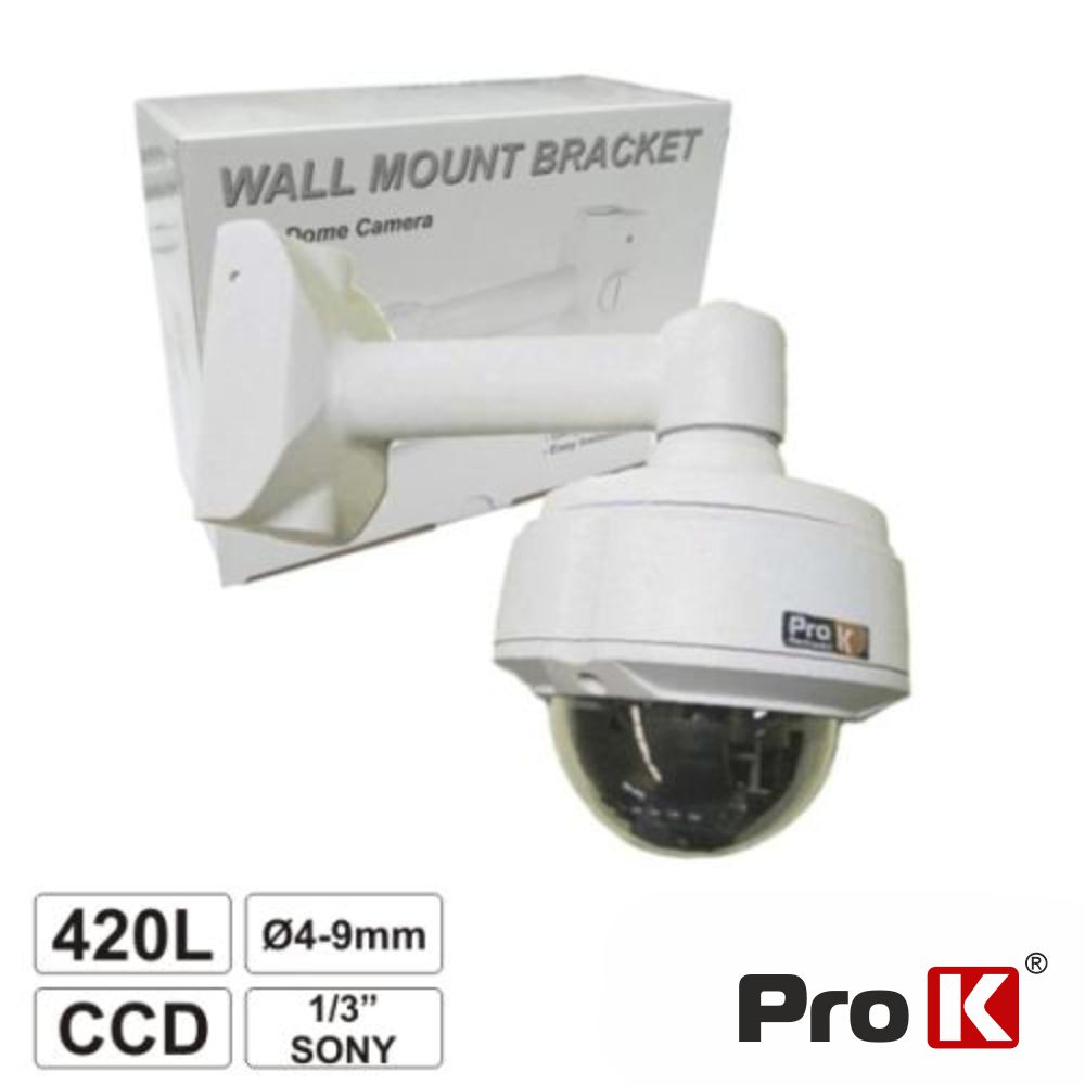 Câmara De Vigilância Dome Ccd 420l 1/3 
