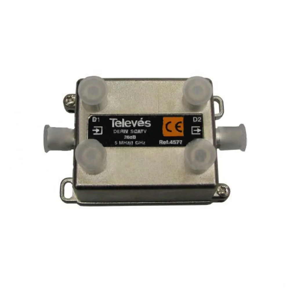 Derivador 4 Saídas 5-1000mhz "f" 26db Televés