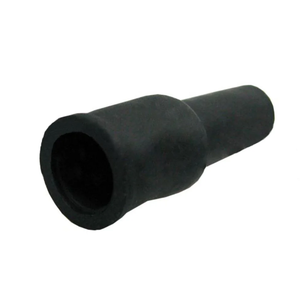 Capa Plástica Preta Para Ficha F Macho 6.5mm