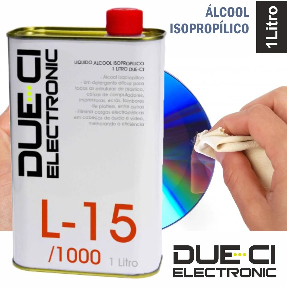 Liquido Álcool Isopropílico L-15 1 Litro Due-Ci