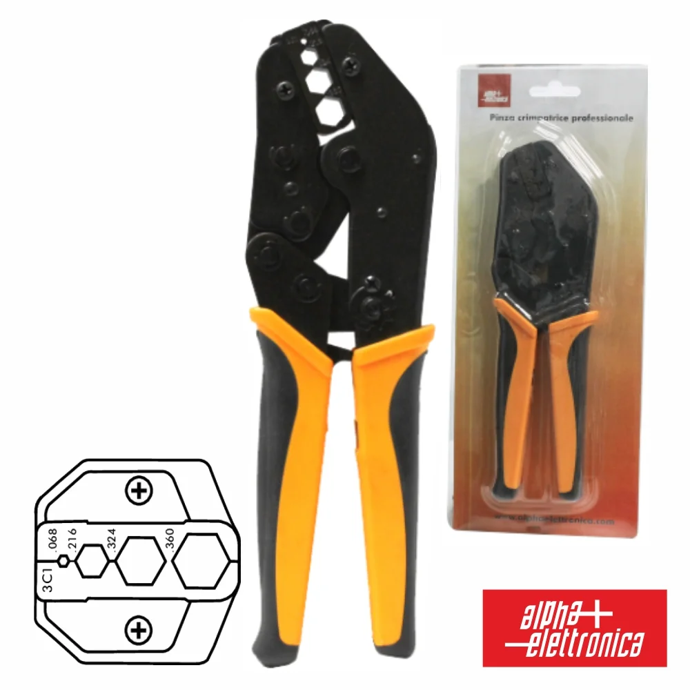 Alicate Para Cravar Fichas Coaxiais Rg