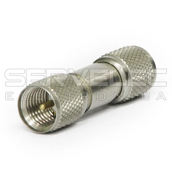 Ficha Adaptadora Mini Uhf Macho/Mini Uhf Macho