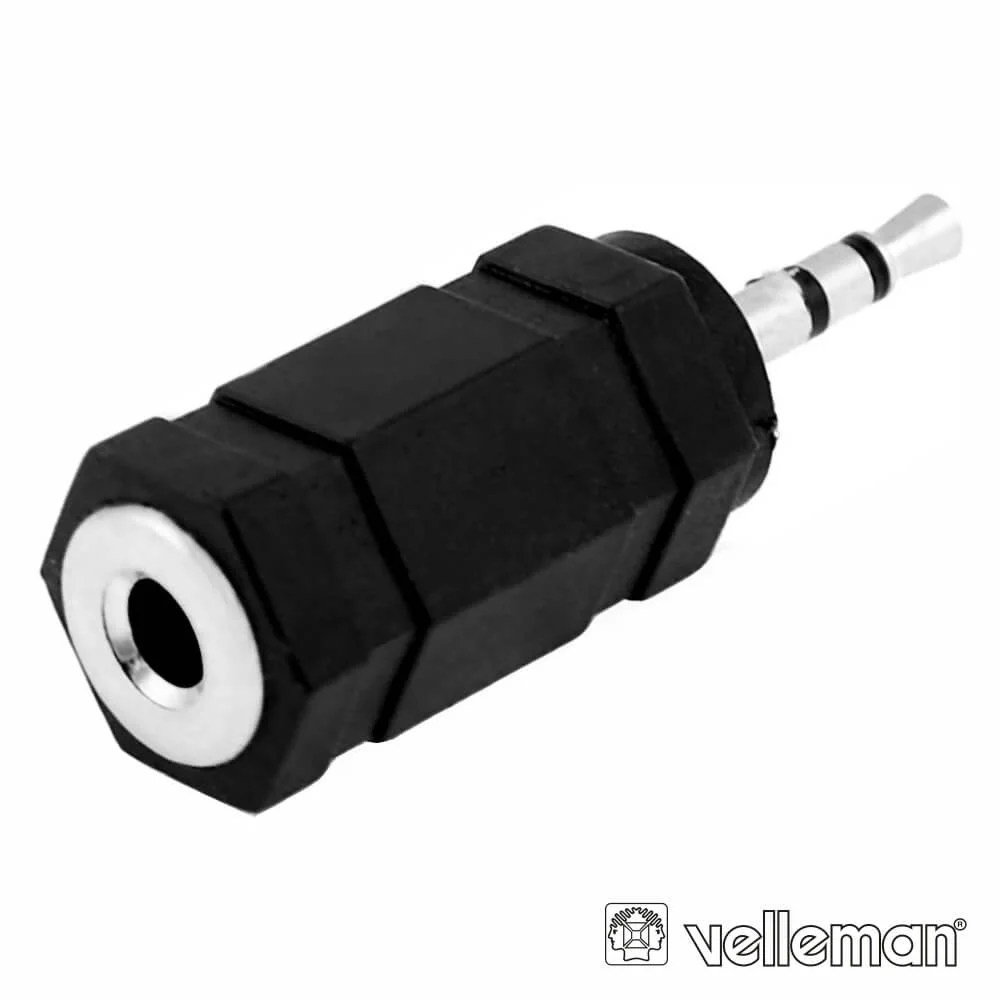 Ficha Adaptadora Jack Stereo 3.5mm Macho/Mono 3.5mm Fêmea