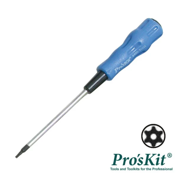 Chave Torx T08 165mm Com Furo Proskit