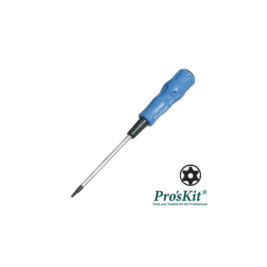 Chave Torx T09 165mm Com Furo Proskit