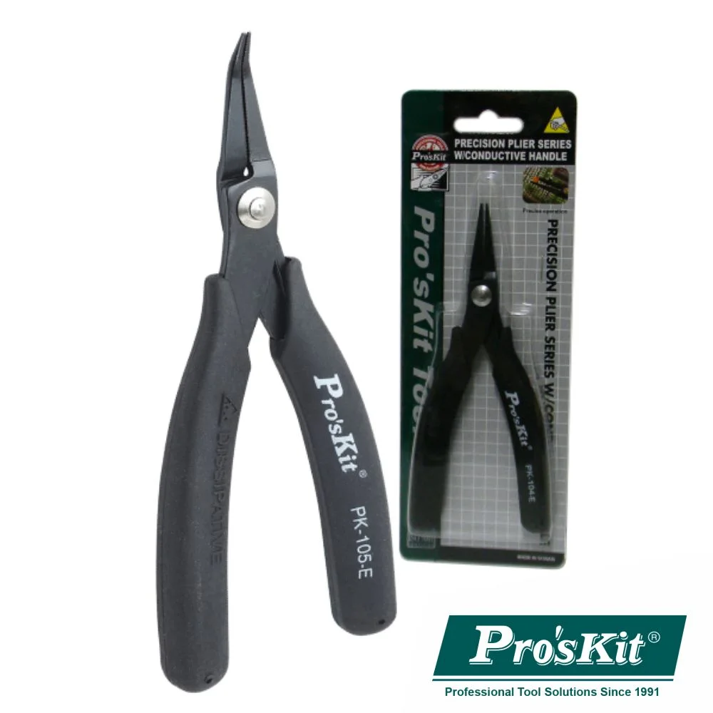 Alicate De Pontas Curvas C/ Punho Condutor Proskit